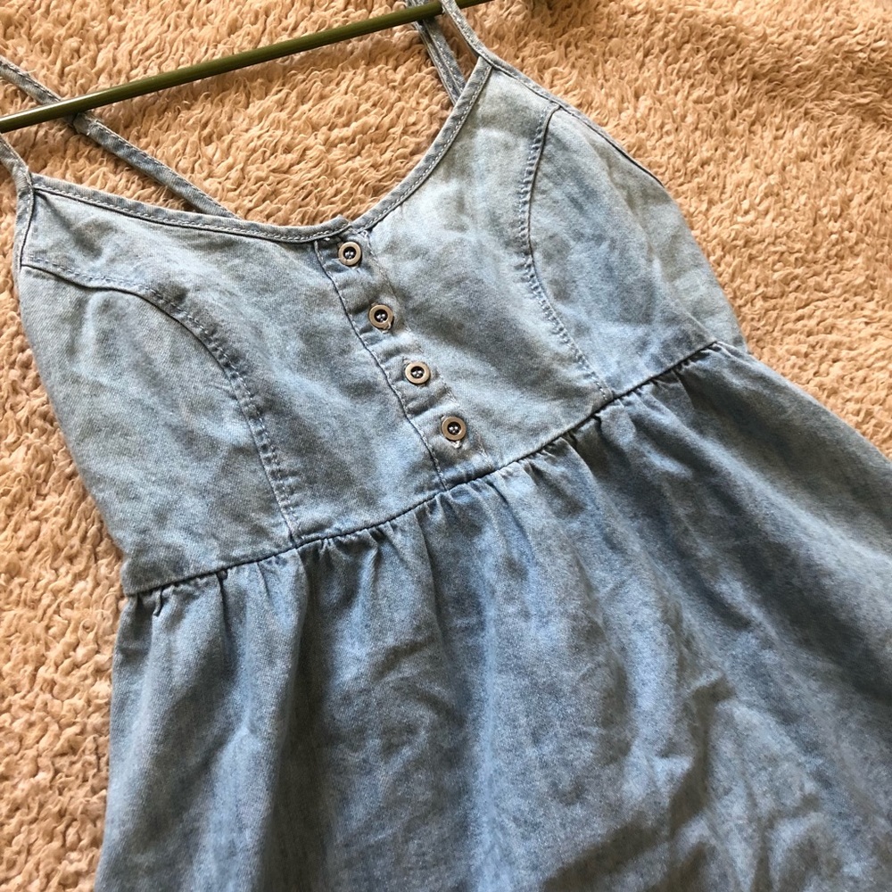 Denim Bershka dress